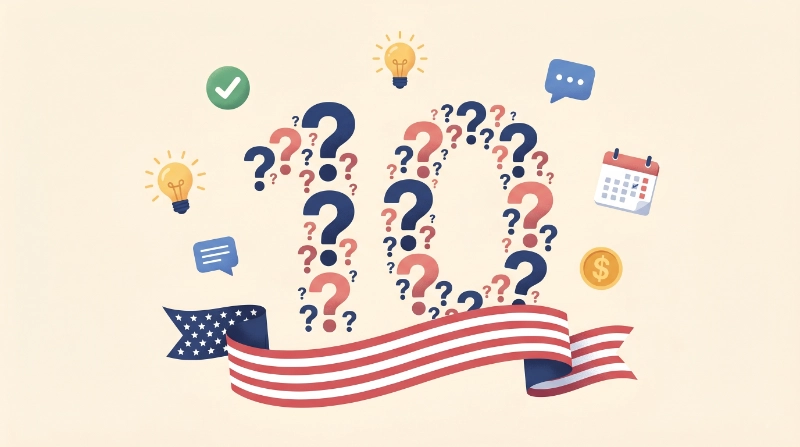 Nervous About the Citizenship Test? Your 10 Questions Answered