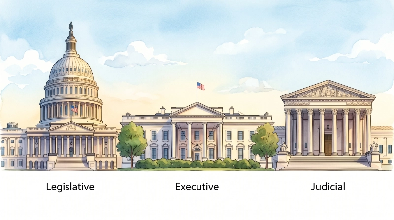 The Three Branches of Government Explained Simply
